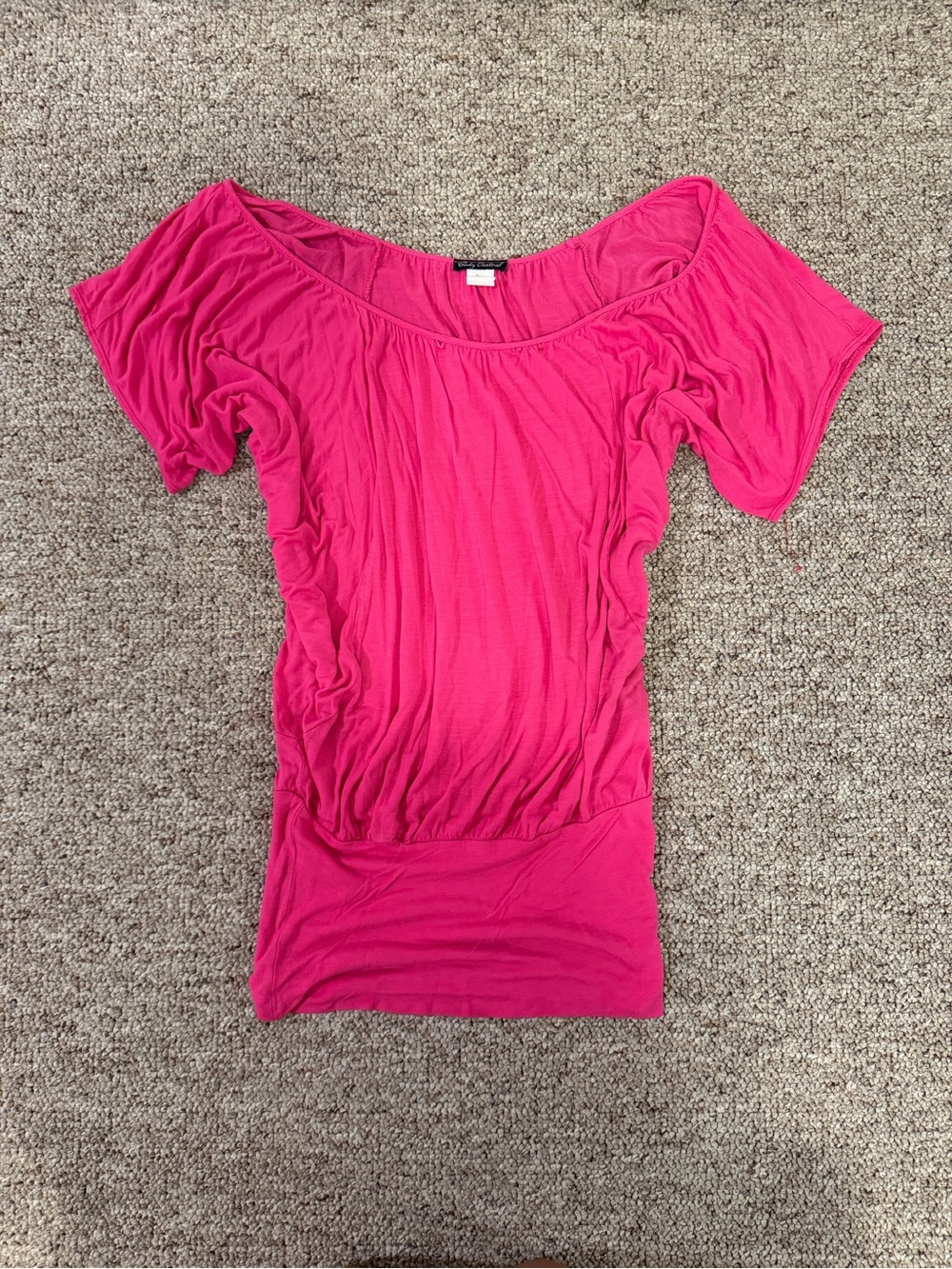 Y2K Body Central Banded Bottom Top in Hot Pink